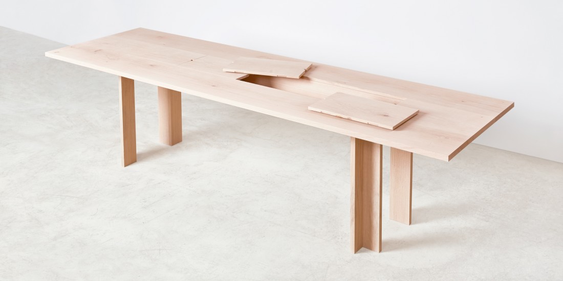 Max Lamb Dining Table Opened